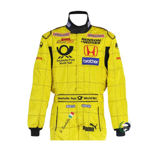 Giancarlo Fisichella Jaguar F1 Race Suit 2002s