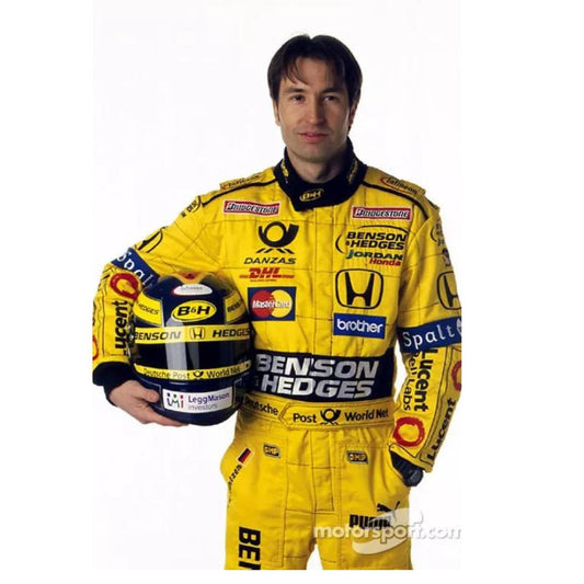 Heinz-Harald Frentzen Jordan F1 Race Suit 2001s