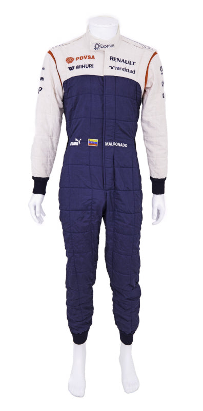 F1 Costume Replica Pastor Maldonado Williams 2013