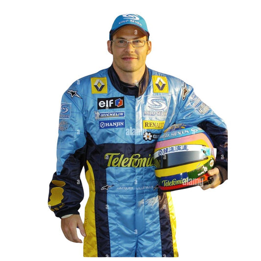 Race Suit Jacques Villeneuve Renault  F1  2004s