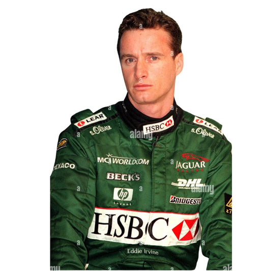 Eddie Irvine Jaguar F1  2000s Race Suit