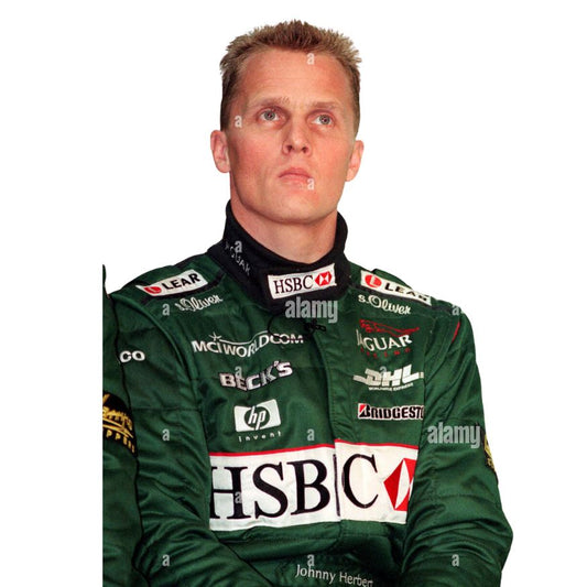 Johnny Herbert Jaguar F1  2000s Race Suit