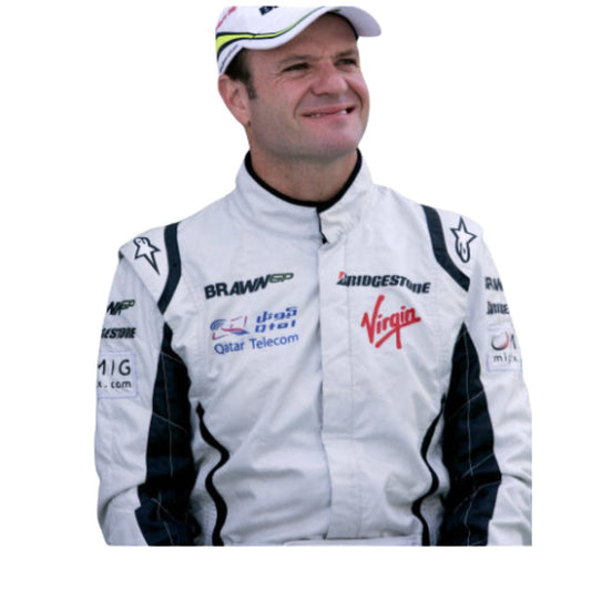 Rubens Barrichello Brawn GP 2009s F1 Race Suit