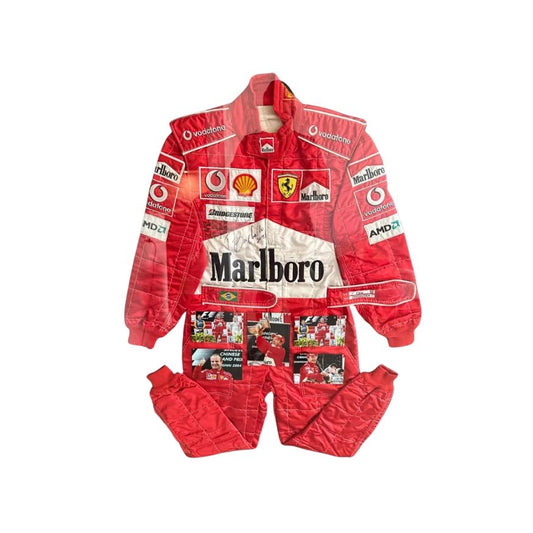 Rubens Barrichello Ferrari F1  Race Suit 2001s