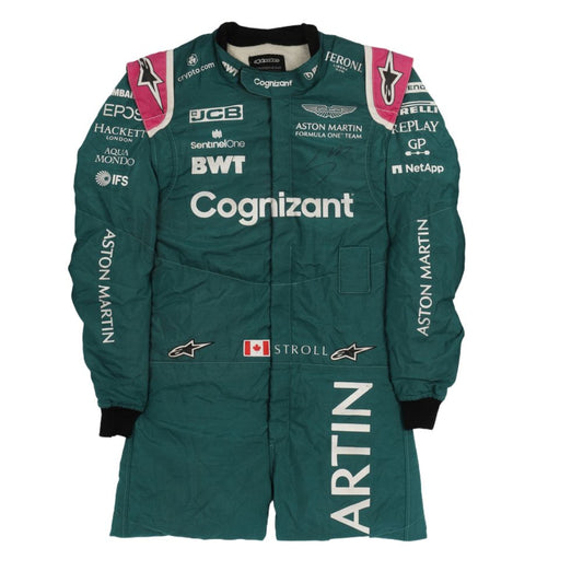 Costume Replica F1 Race Lance Stroll Aston Martin 2021