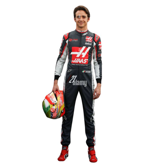 Costume Formual 1 Racing Esteban Gutiérrez Haas 2016