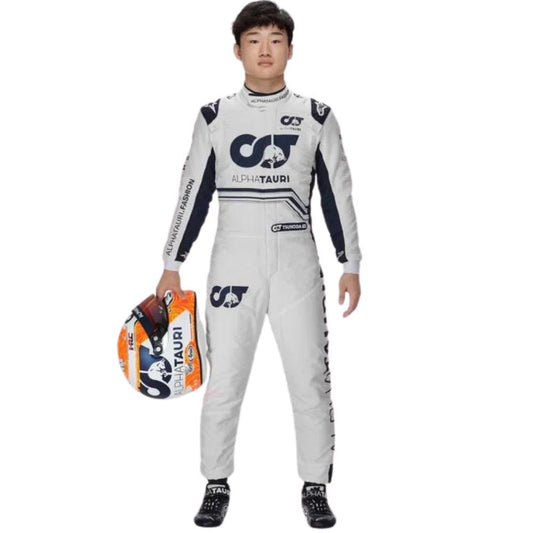 Costume  2022 F1 Race Yuki Tsunoda AlphaTauri