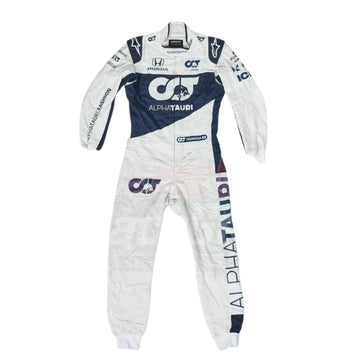 Costume Replica F1 Race Yuki Tsunoda AlphaTauri 2021