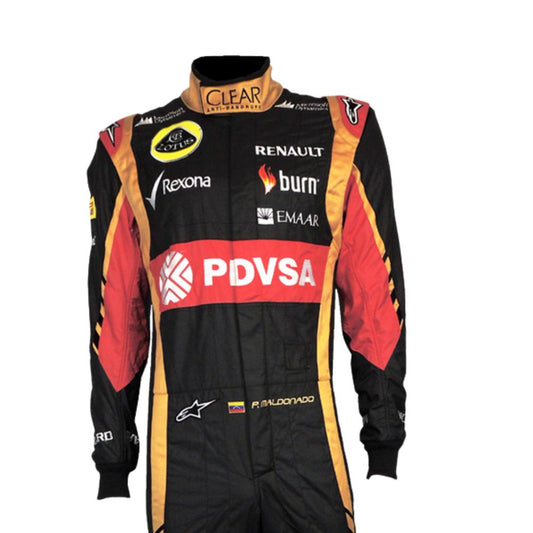 F1 Team Racing Suit Pastor Maldonado Lotus 2014