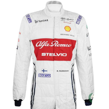 Costume Replica F1 Race Kimi Räikkönen Alfa Romeo 2019