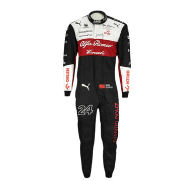 Costume  2022 F1 Race Zhou Guanyu Alfa Romeo