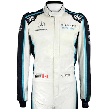 Costume Replica F1 Race Nicholas Latifi Williams 2021