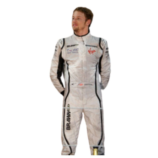 Jenson Button Brawn GP 2009s F1 Race Suit