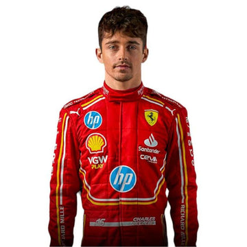 F1 Racing Costume Charles Leclerc 2024